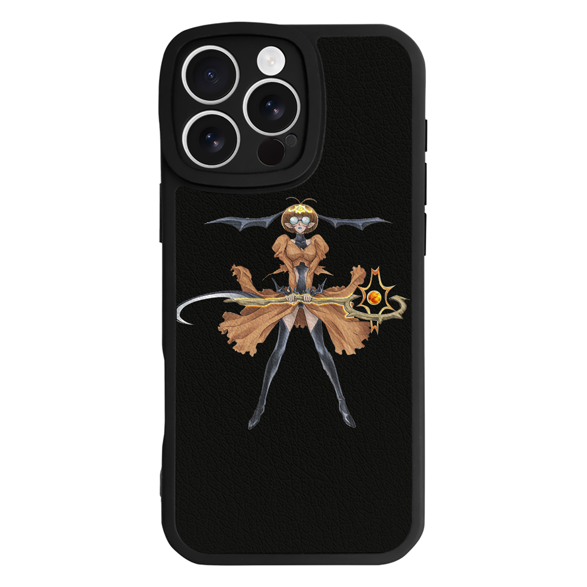 （画像用） 遊☆戯☆王 Yu-Gi-Oh! 【iPhone 16シリーズ対応】シリコンスマホケース（レザー調） 材質：シリコン